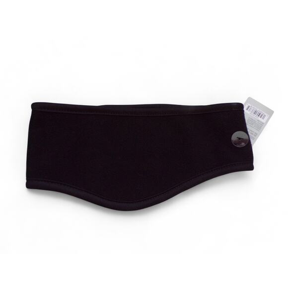 (28) Lot West Loop Fleece Headbands Ear Warmers Black 4.5" taper to 3.5" - Picture 3 of 3